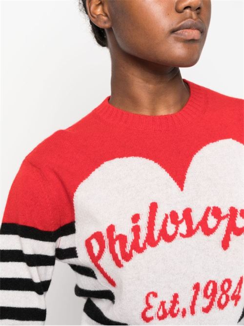 Maglia donna a righe Philosophy di Lorenzo Serafini | 09055700A1002